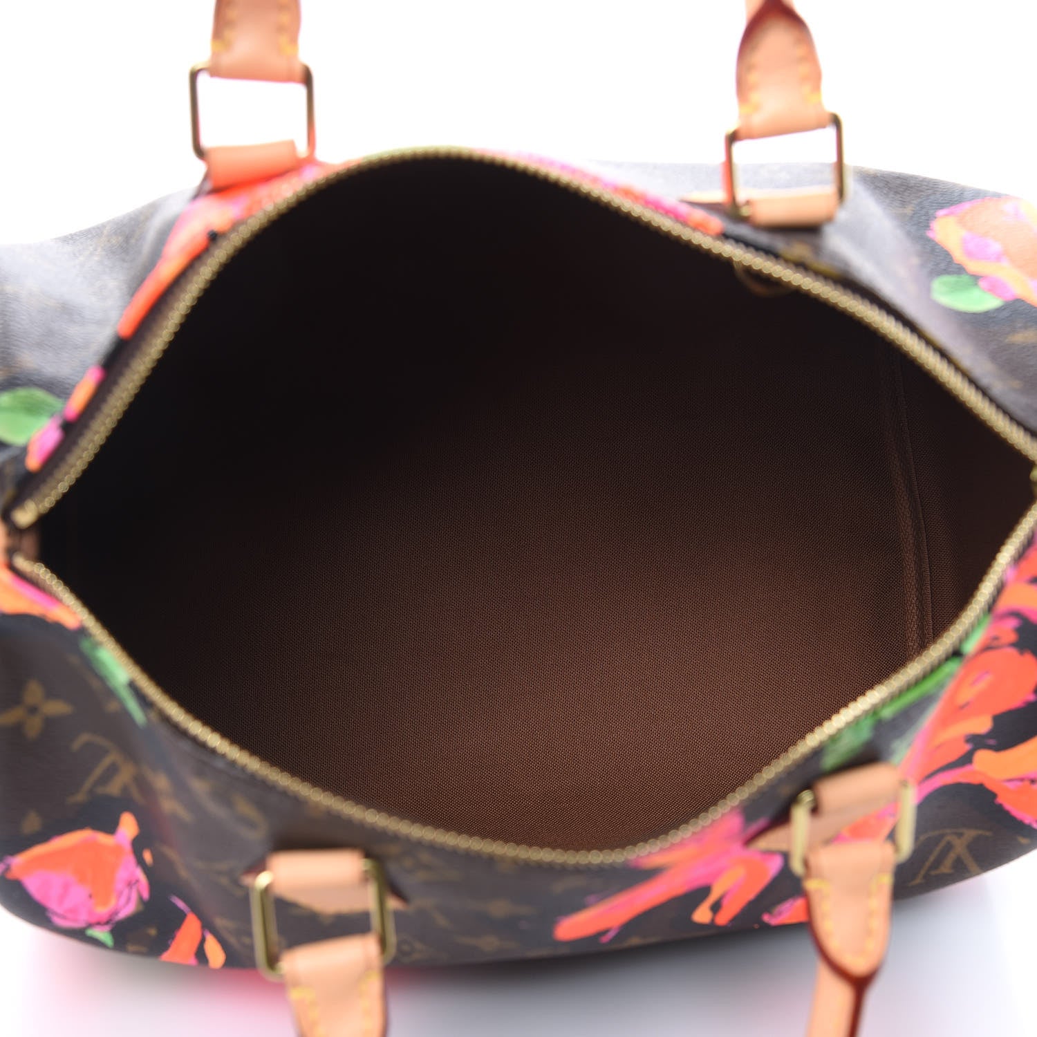 Louis Vuitton Monogram Roses Speedy 30 5 of 12