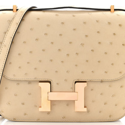 Hermes Ostrich Constance 18 Parchemin 8 of 11