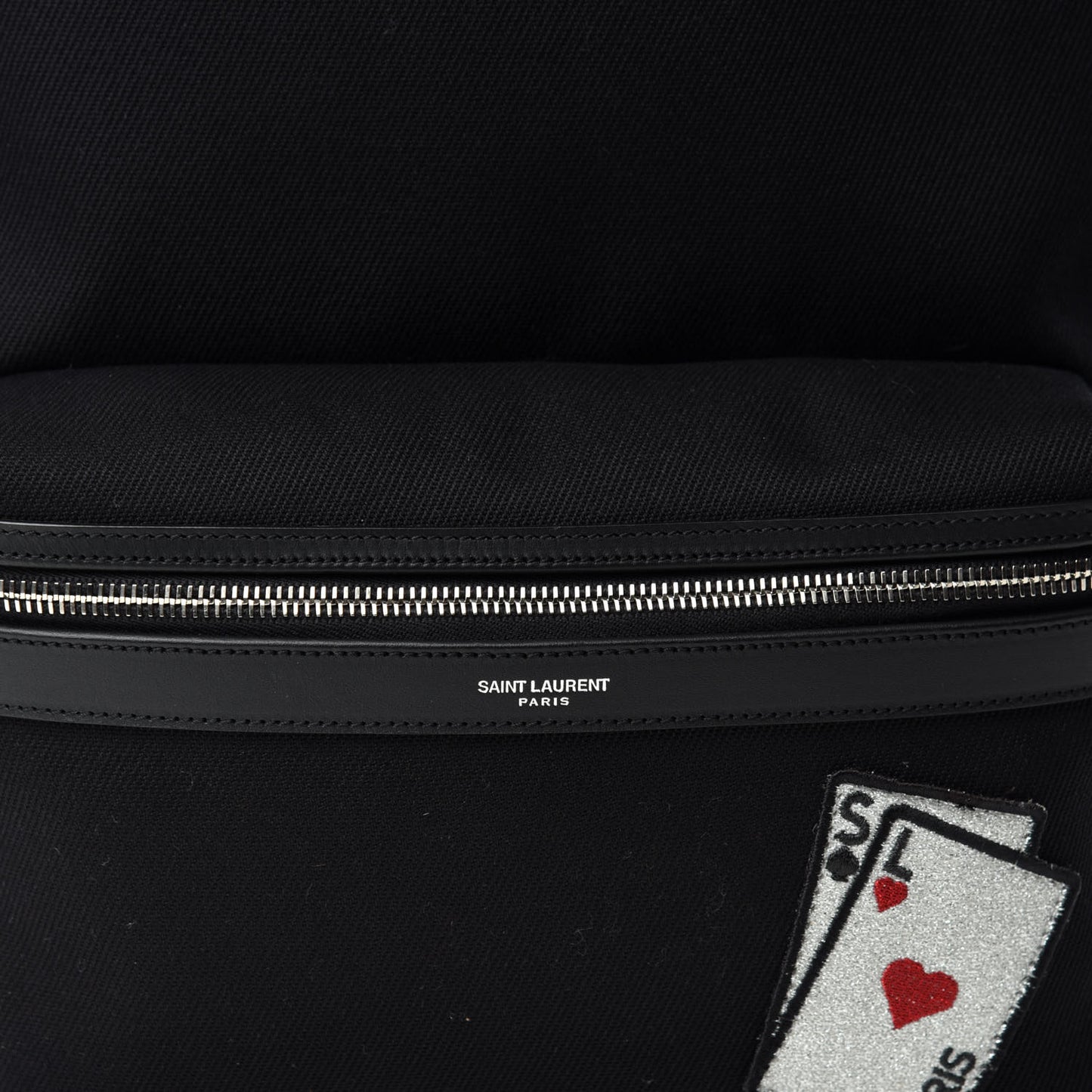 Canvas SL Playing Cards City Backpack Black