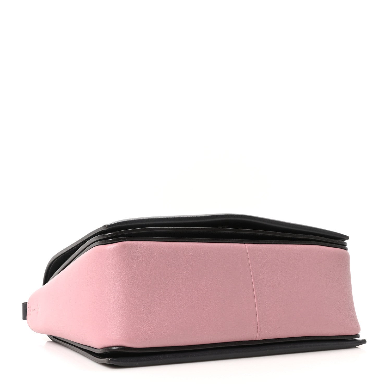 Celine Shiny Smooth Calfskin Medium Frame Shoulder Bag Liquorice Antique Rose 4 of 11
