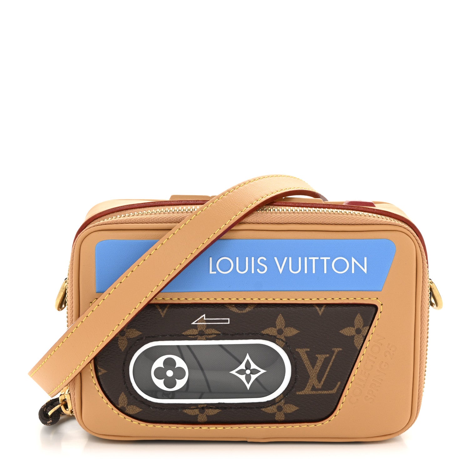 Louis Vuitton Calfskin Monogram Baladeur Wearable Wallet 1 of 12