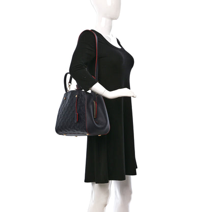Louis Vuitton Empreinte Montaigne MM Marine Rouge 2 of 11