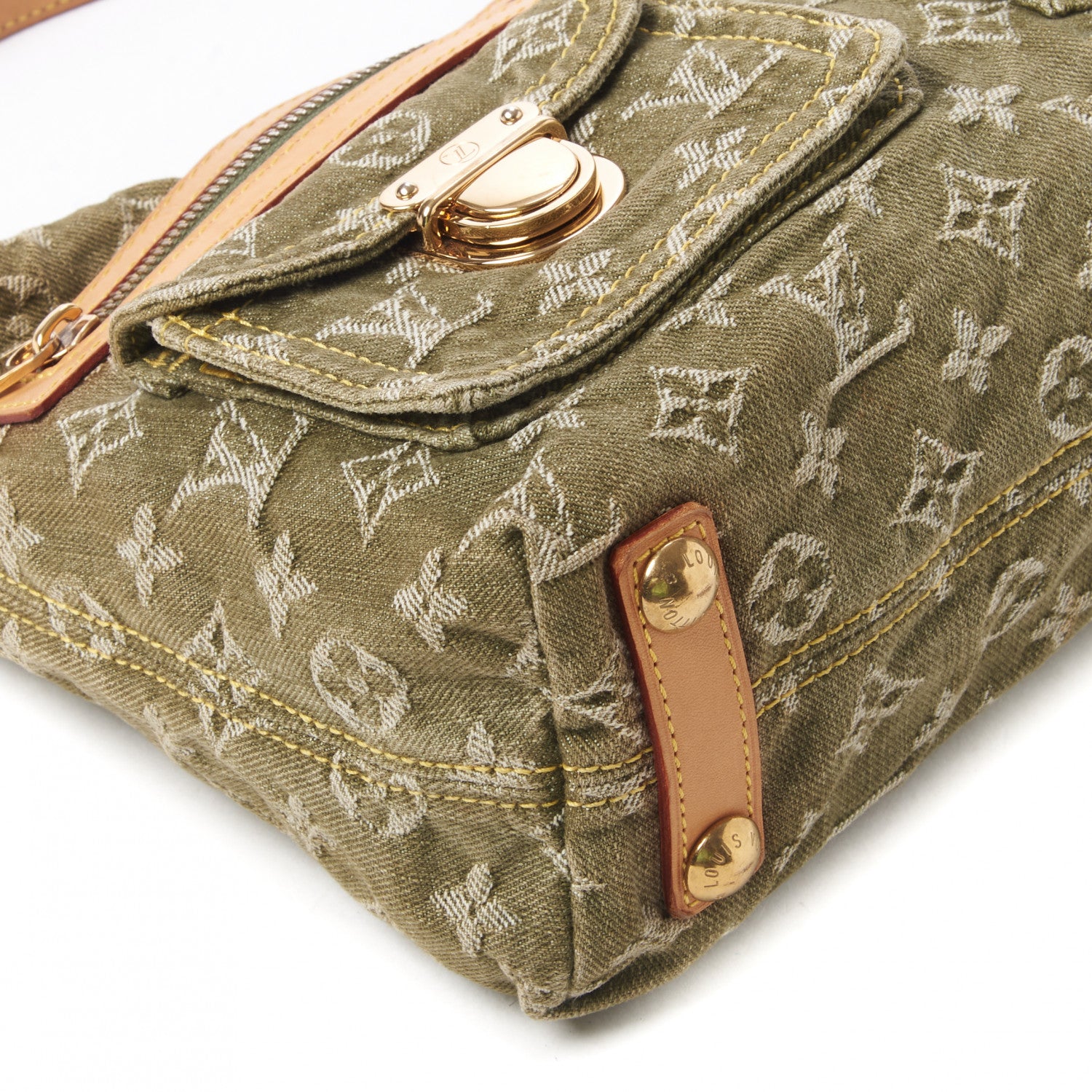Louis Vuitton Denim Baggy PM Lichen 6 of 8