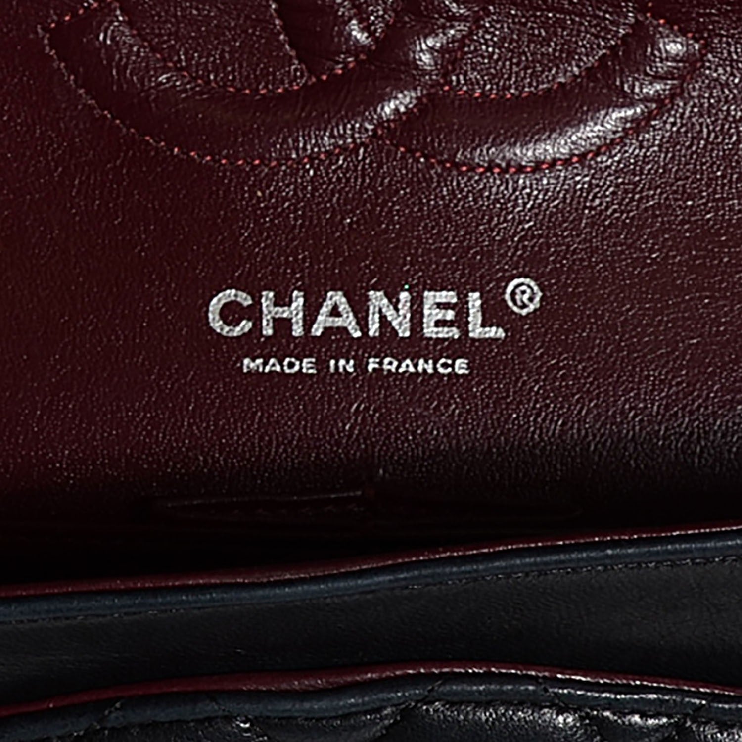 Chanel Lambskin Quilted Medium Double Flap Black 12 of 26