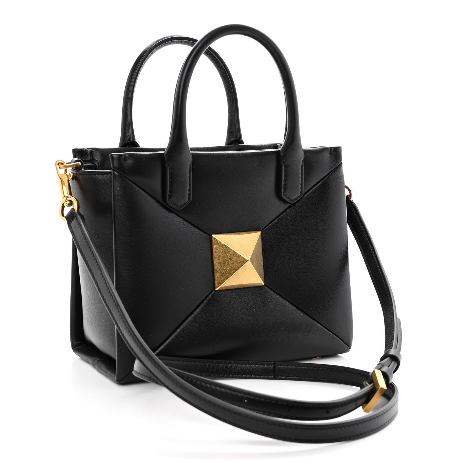 Valentino Garavani Nappa Small One Stud Handbag Black 3 of 9