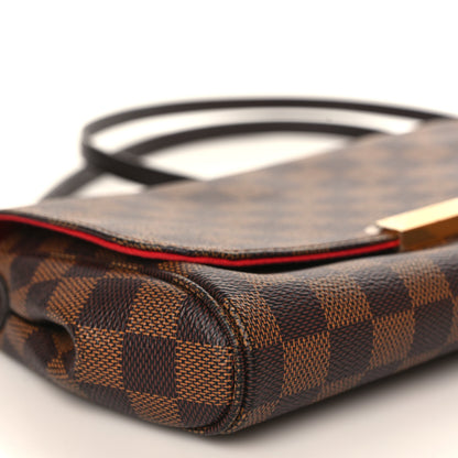 Louis Vuitton Damier Ebene Favorite MM 8 of 10