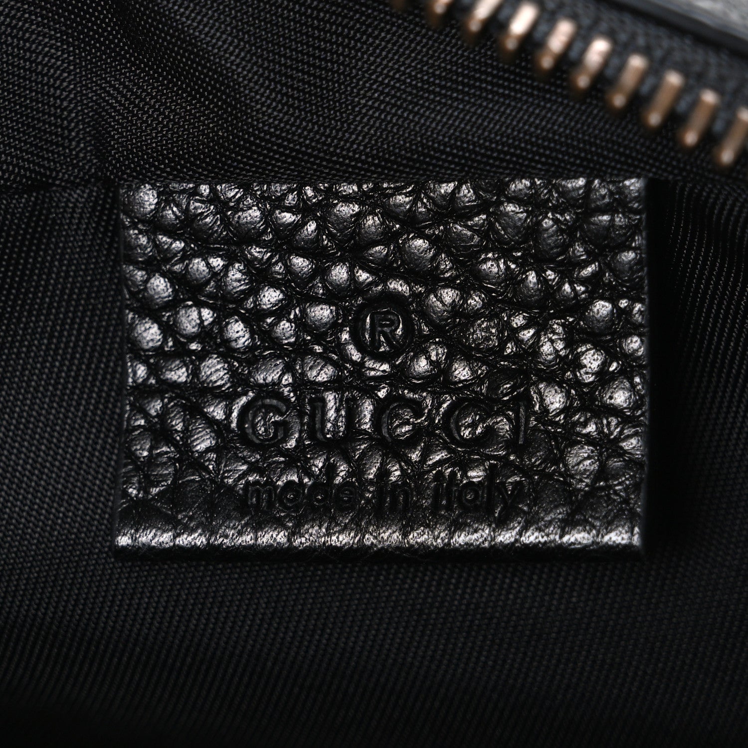 Gucci Pebbled Calfskin Mini Soho Disco Bag Black 6 of 10