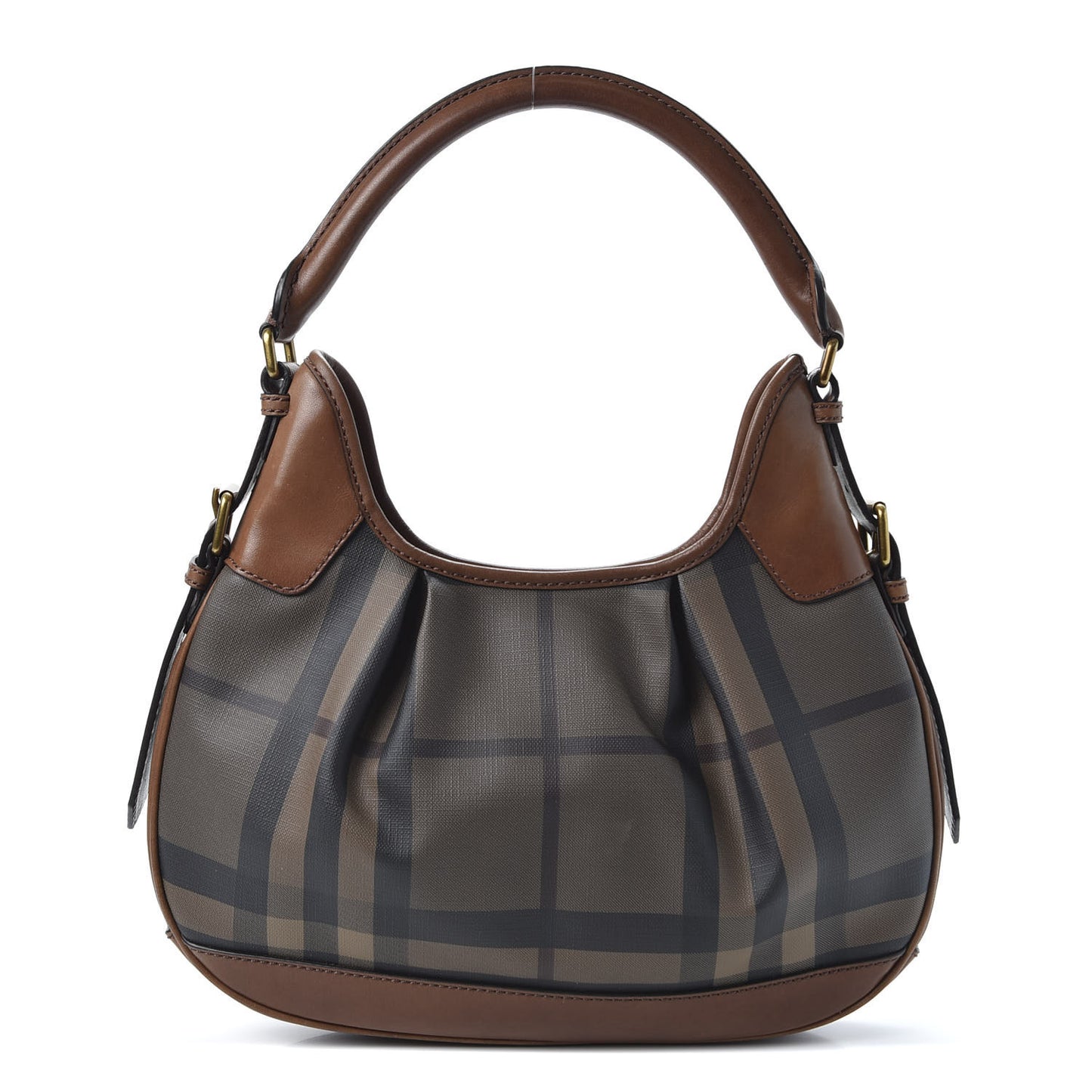 Smoked Check Brooklyn Hobo Tan