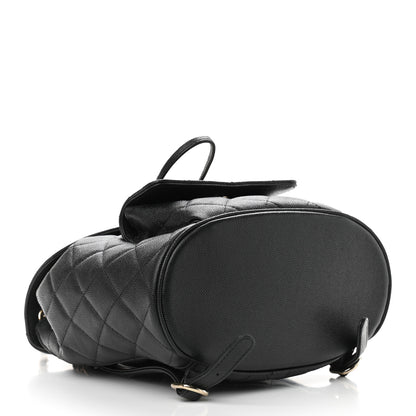 Chanel Caviar Quilted Backpack Bag Black 4 of 9