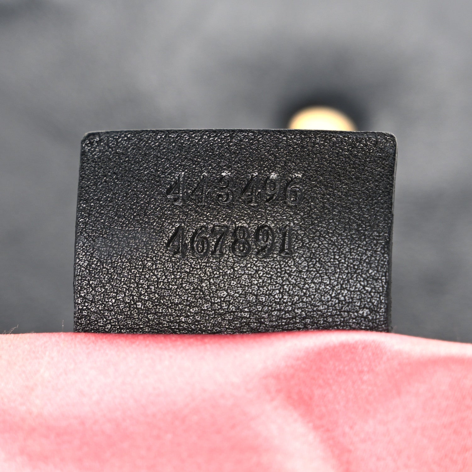 Gucci Velvet Matelasse Medium GG Marmont Shoulder Bag Black 6 of 10