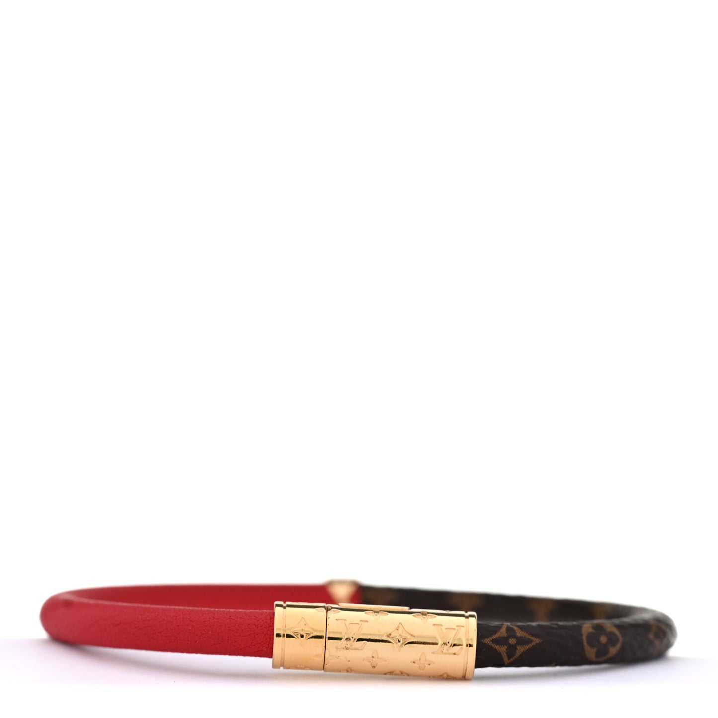 Monogram Daily Confidential Bracelet 17 Red