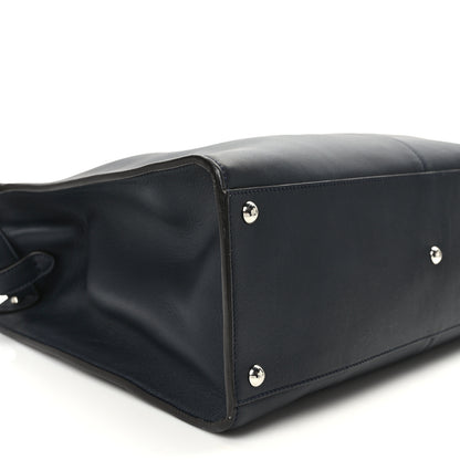 Fendi Vitello Seta Century Large Peekaboo X-Lite Black Notte Flamingo 8 of 16