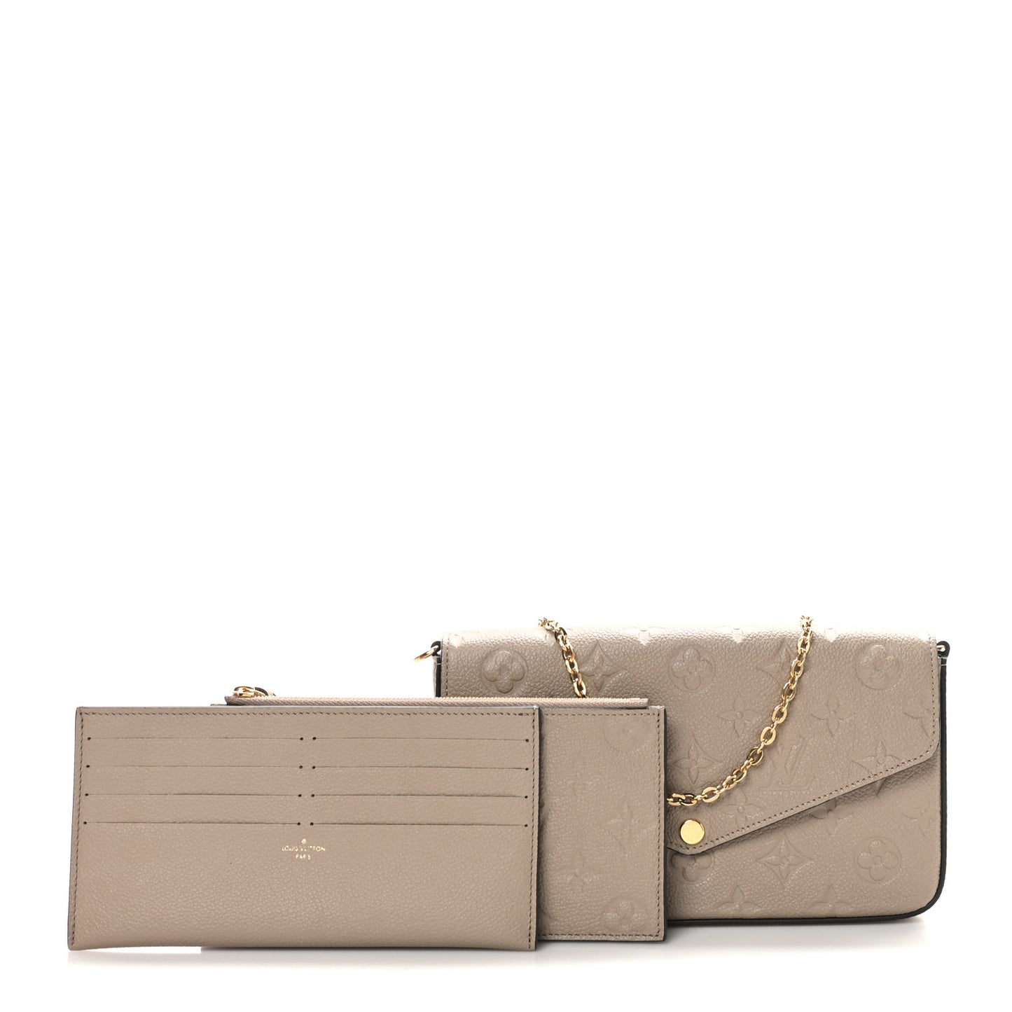 Empreinte Pochette Felicie Chain Wallet Tourterelle