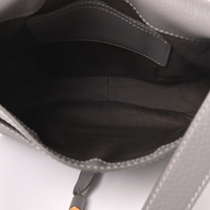 Chloe Calfskin Medium Marcie Round Crossbody Bag Cashmere Grey 5 of 12