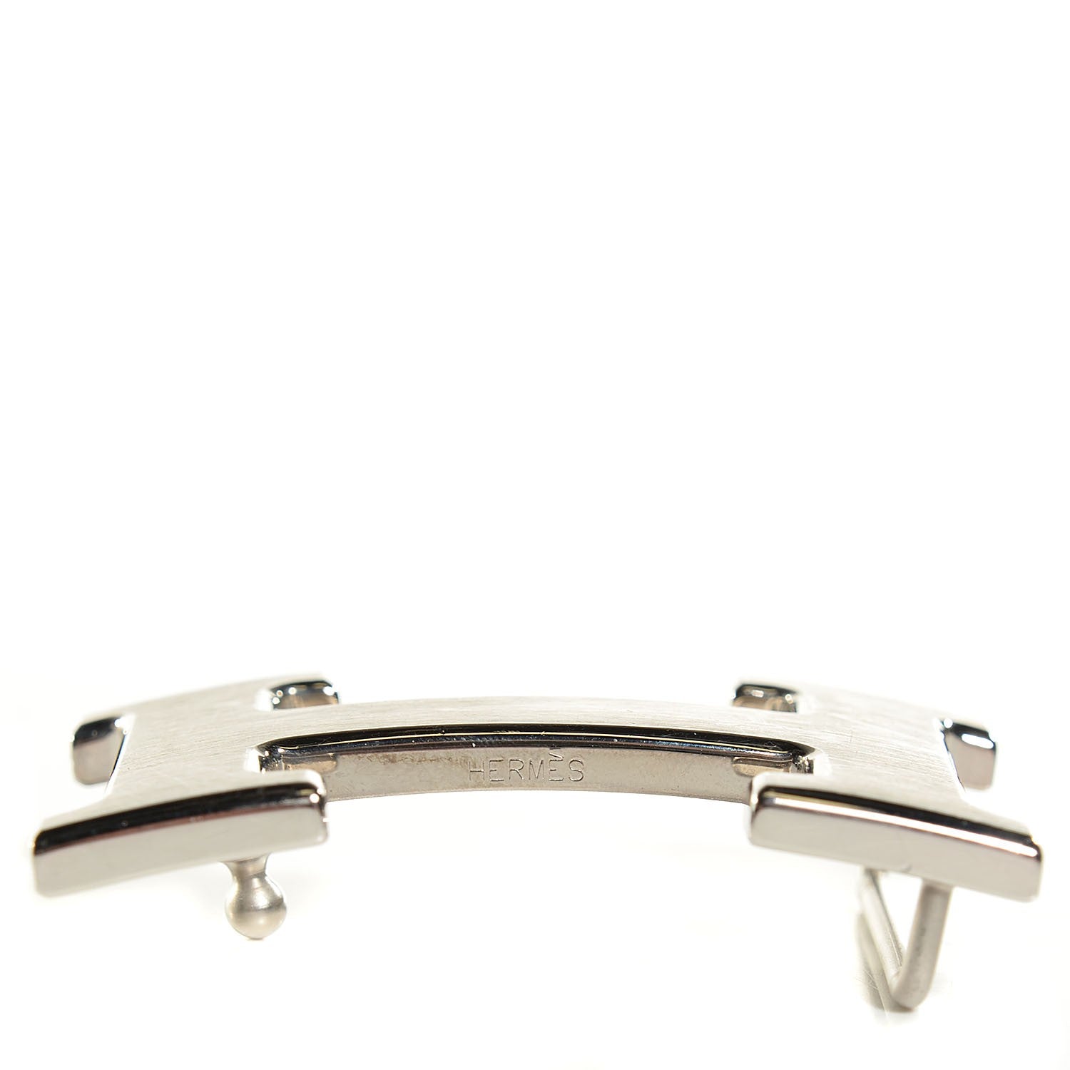 Hermes Box Taurillon Clemence 32mm H Belt 95 Black Blue Jean 6 of 10