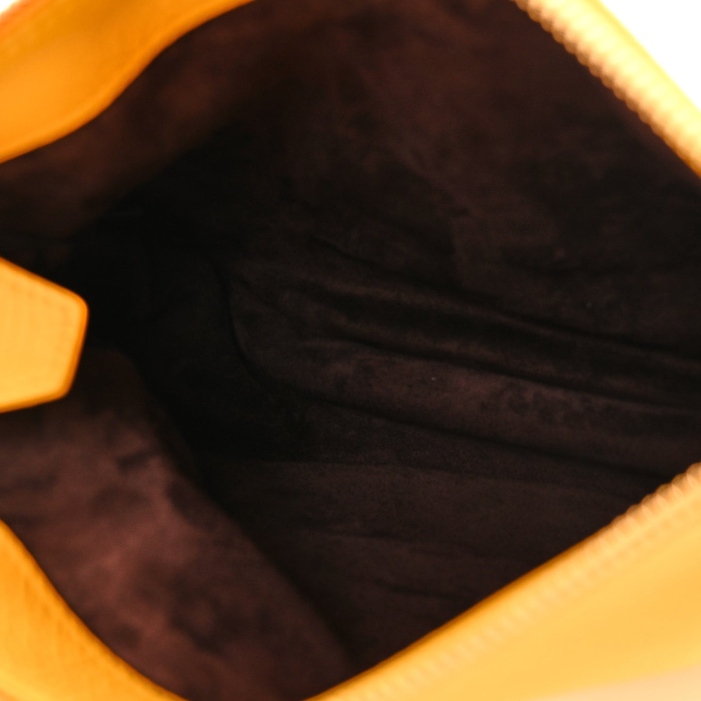 Grainy Calfskin Small Knight Crossbody Bag Mimosa