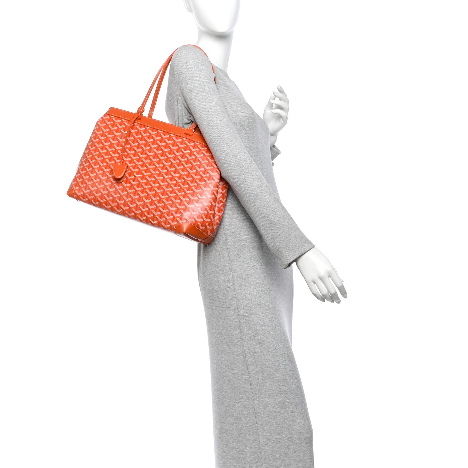 Goyard Goyardine Bellechasse PM Orange 2 of 11