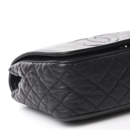 Chanel Caviar Large Timeless CC Flap Black 6 of 10