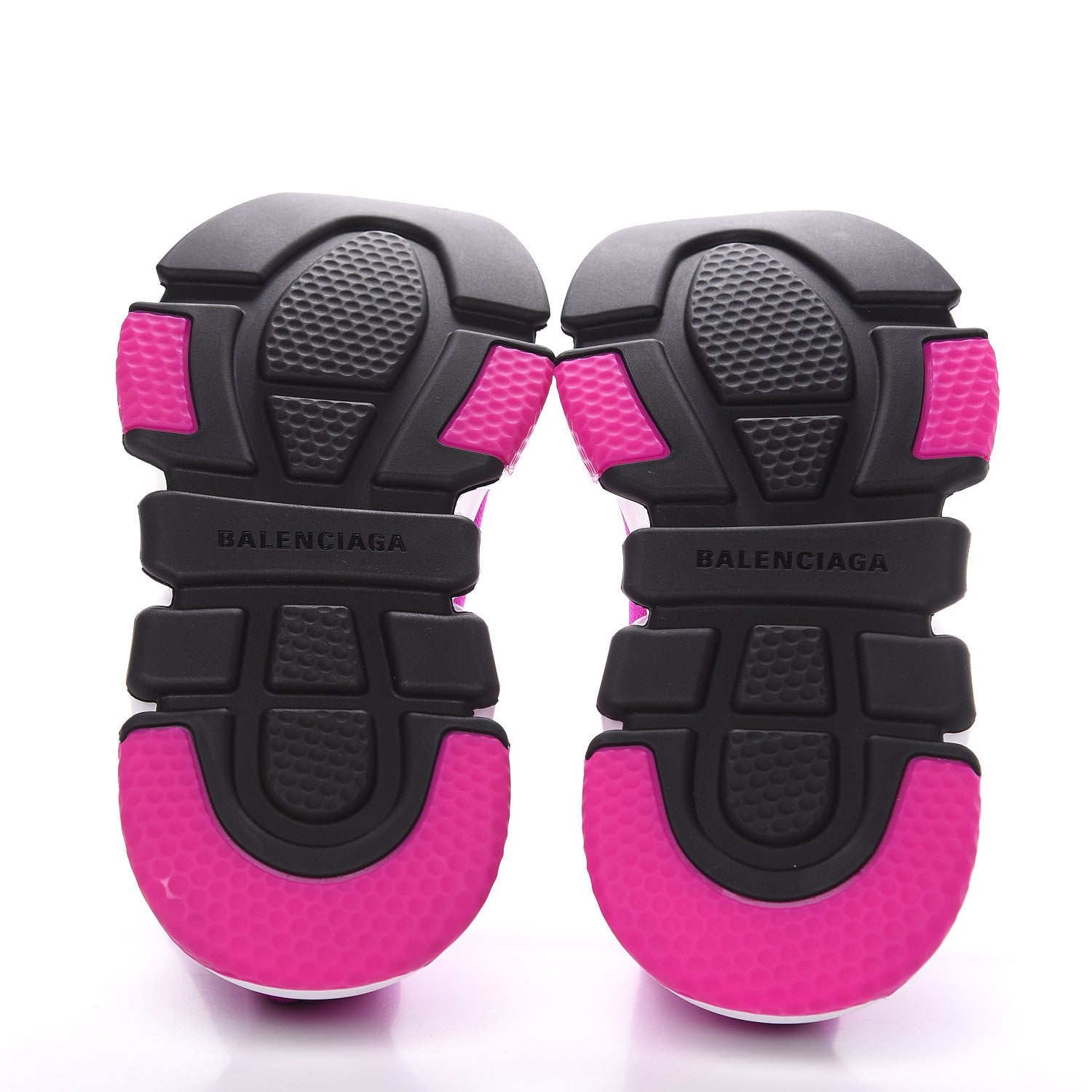 Balenciaga Neoprene Knit Womens Speed Sneakers 37 Fuchsia 5 of 9