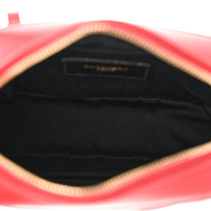 Saint Laurent Calfskin Matelasse Monogram Lou Belt Bag Rouge Eros 5 of 13
