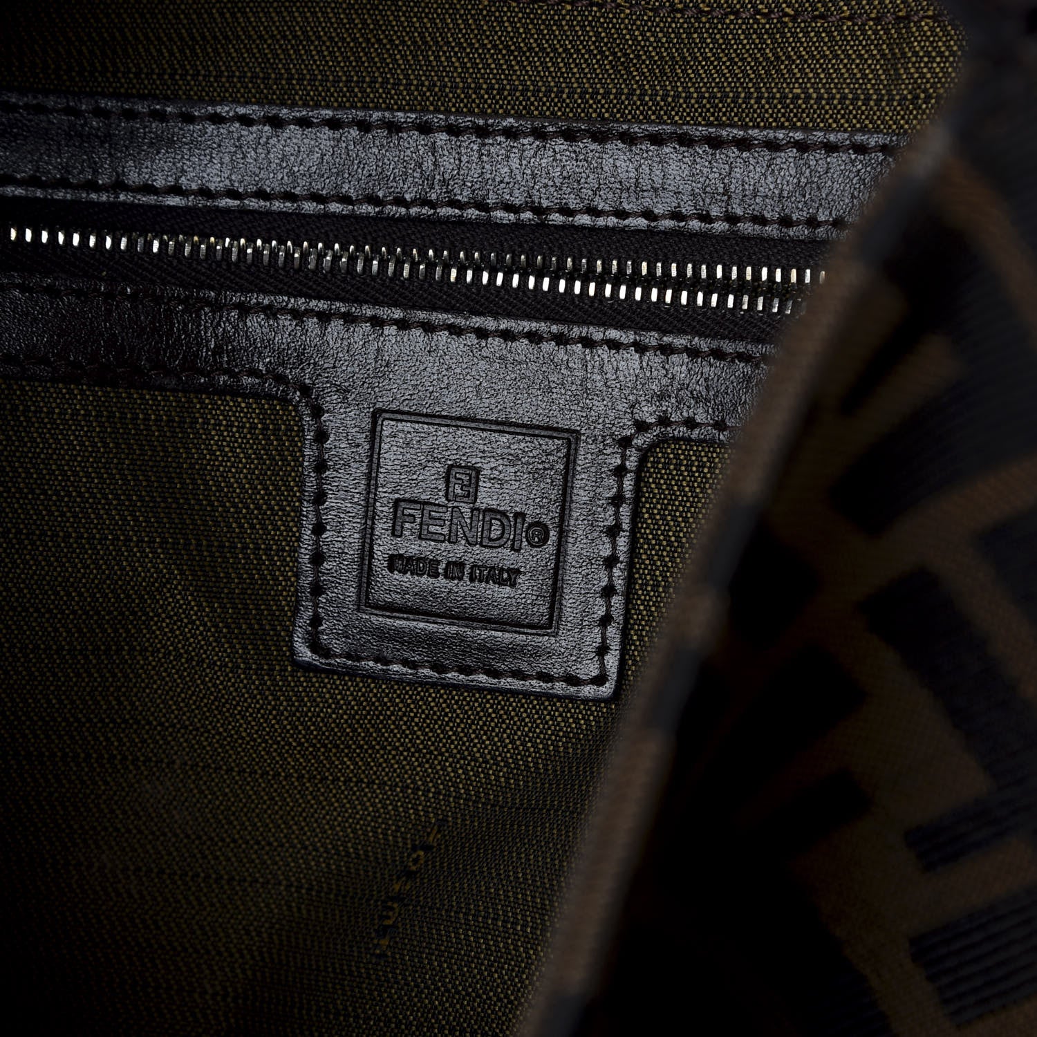 Fendi Zucca Mama Baguette Tobacco 6 of 9