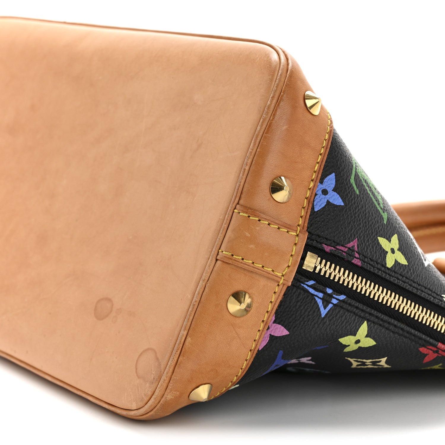Louis Vuitton Monogram Multicolor Alma Black 10 of 17