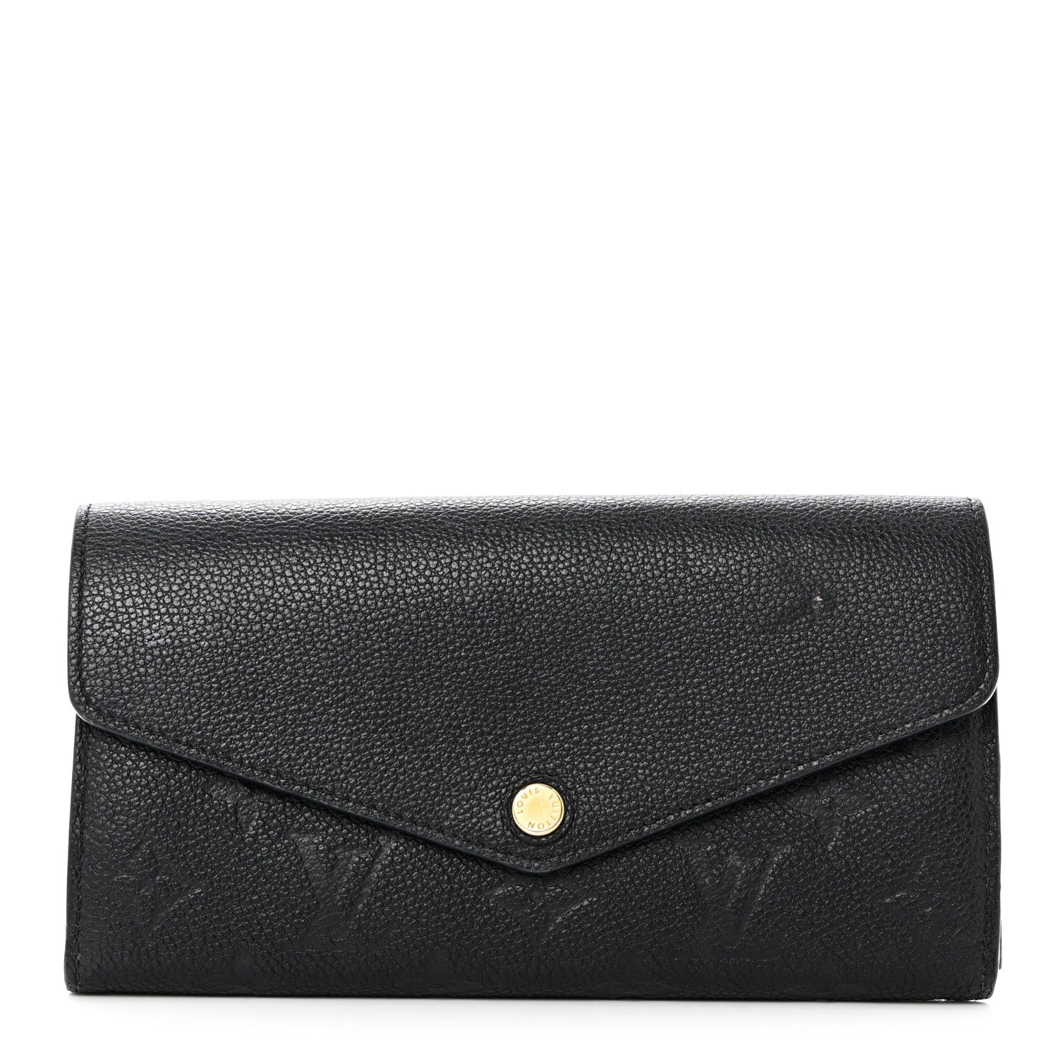 Louis Vuitton Empreinte Sarah Wallet NM Black 1 of 11