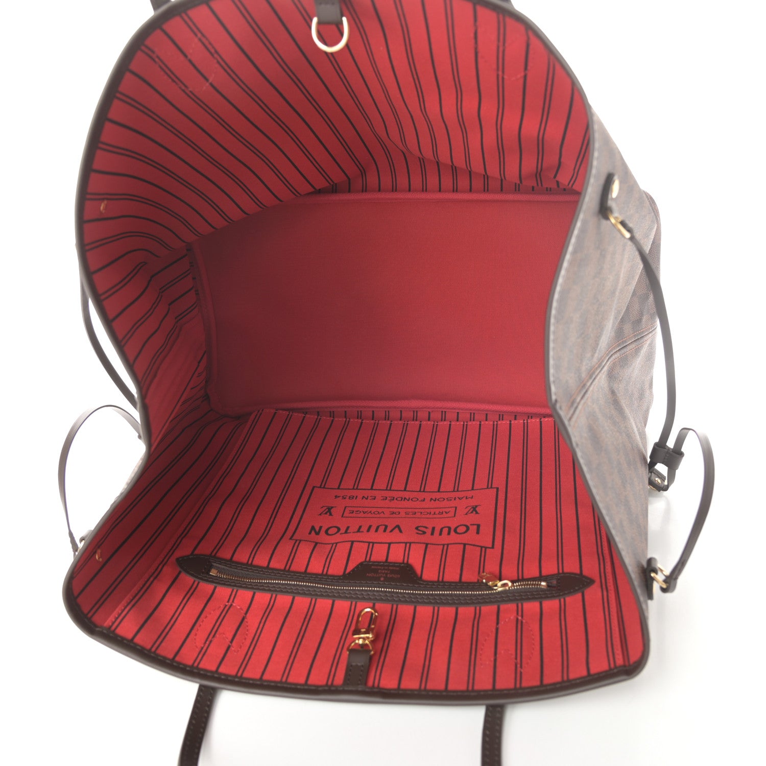 Louis Vuitton Damier Ebene Neo Neverfull GM 5 of 9