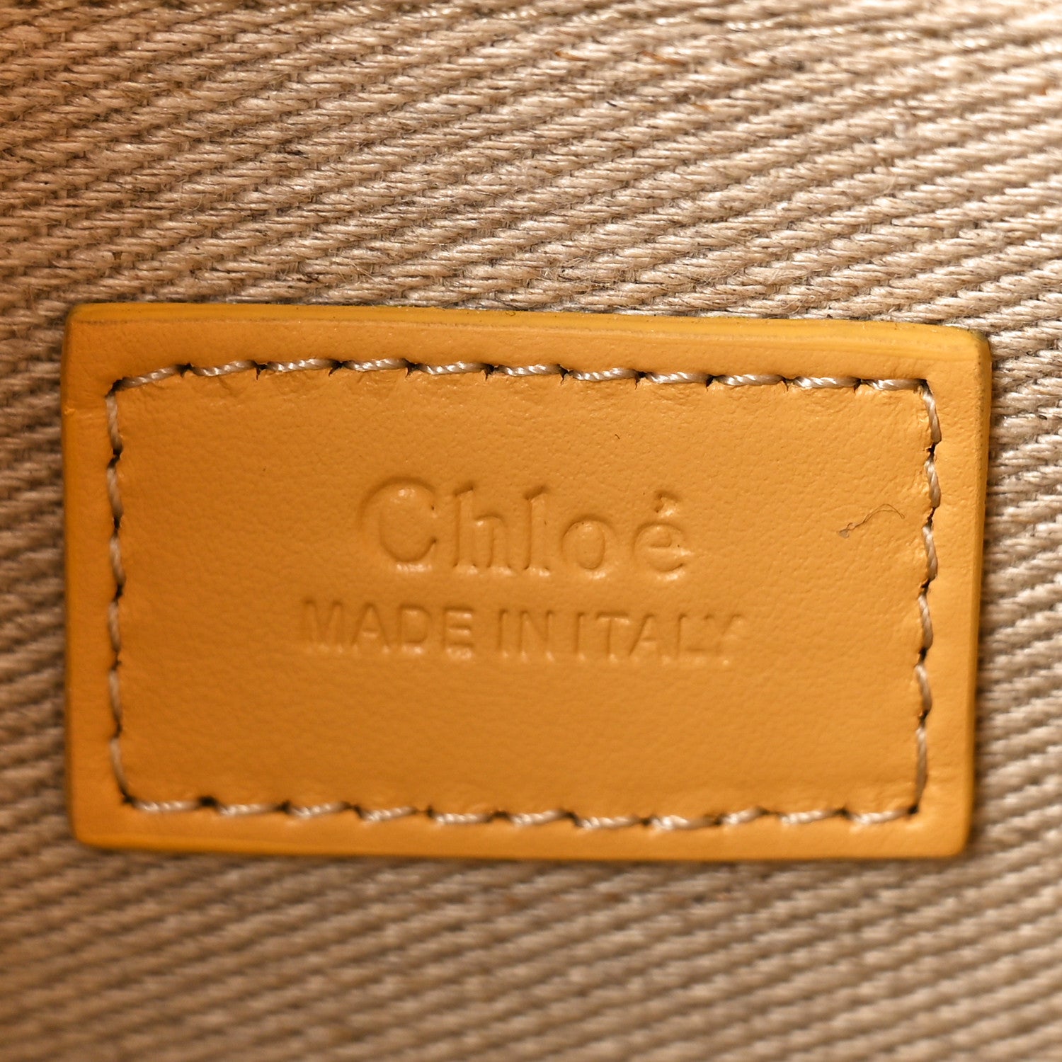 Chloe Calfskin Small Woody Tote Honey Gold 6 of 8