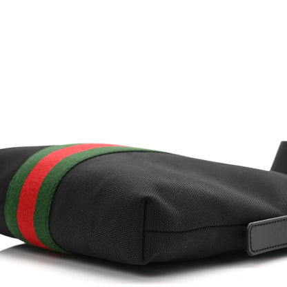 Gucci Techno Canvas Web Messenger Bag Black 8 of 8