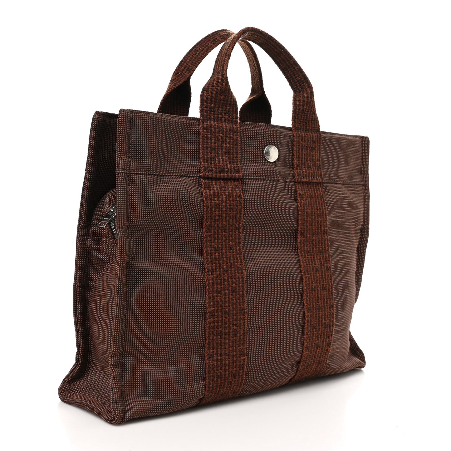Canvas Herline PM Tote Brown