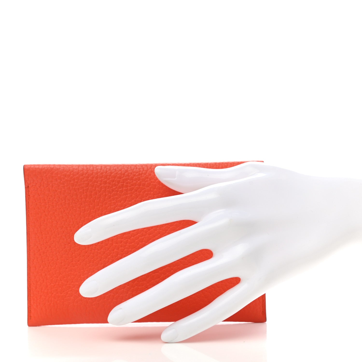 Moynat Taurillon Gex Envelope Passport Holder Capucine 2 of 7