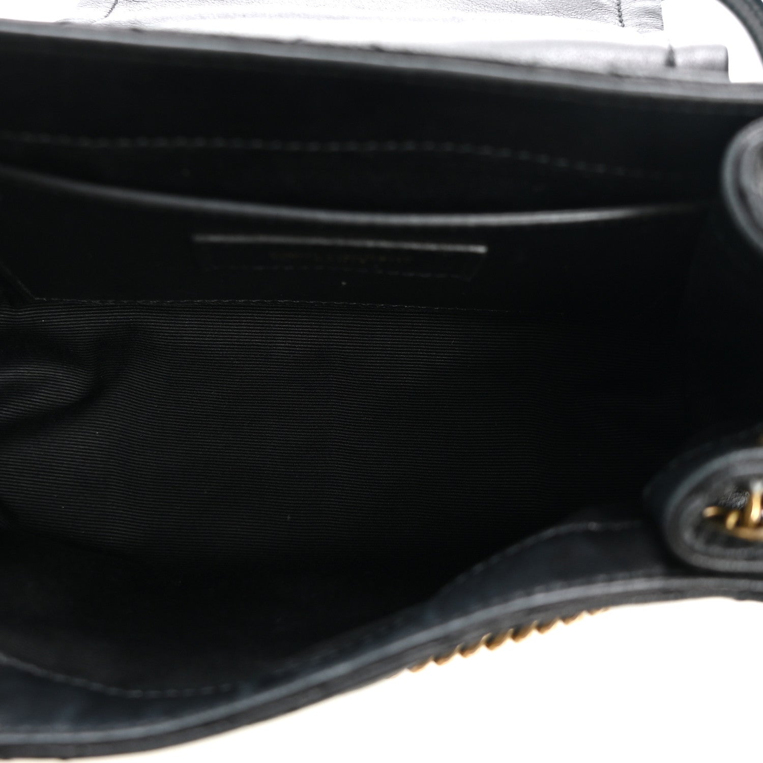 Saint Laurent Lambskin Quilted Monogram Mini Nolita Black 5 of 10