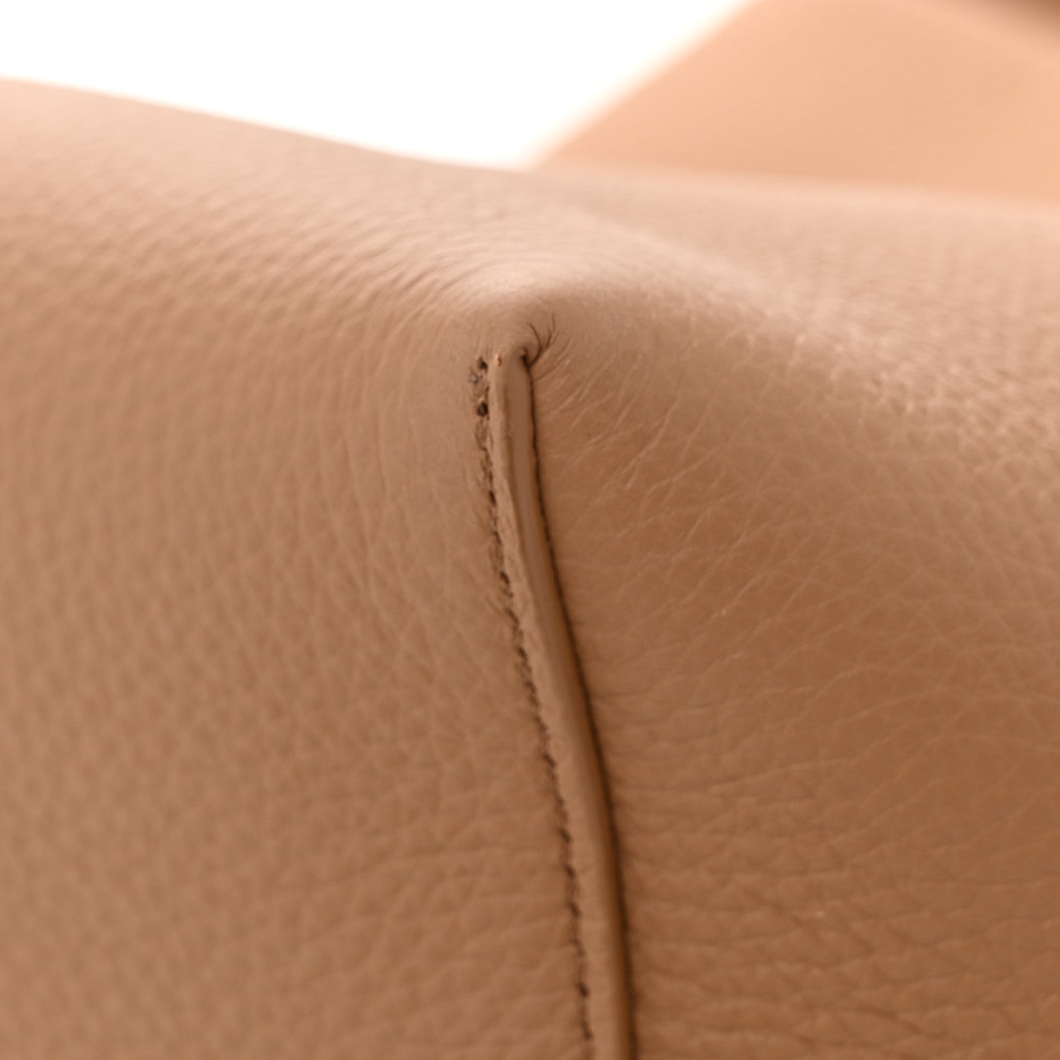 The Row Grained Calfskin Medium N/S Park Tote Sandpit 11 of 12