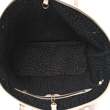 Louis Vuitton Monogram Giant Wild At Heart Neverfull MM Creme 4 of 4
