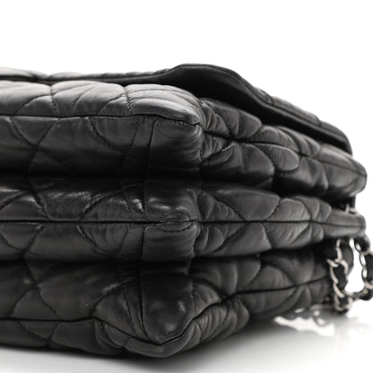 Chanel Lambskin Quilted Maxi Chanel 3 Flap Black 10 of 10