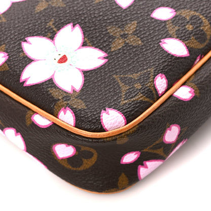 Louis Vuitton Monogram Cherry Blossom Pochette Accessories Brown 8 of 9