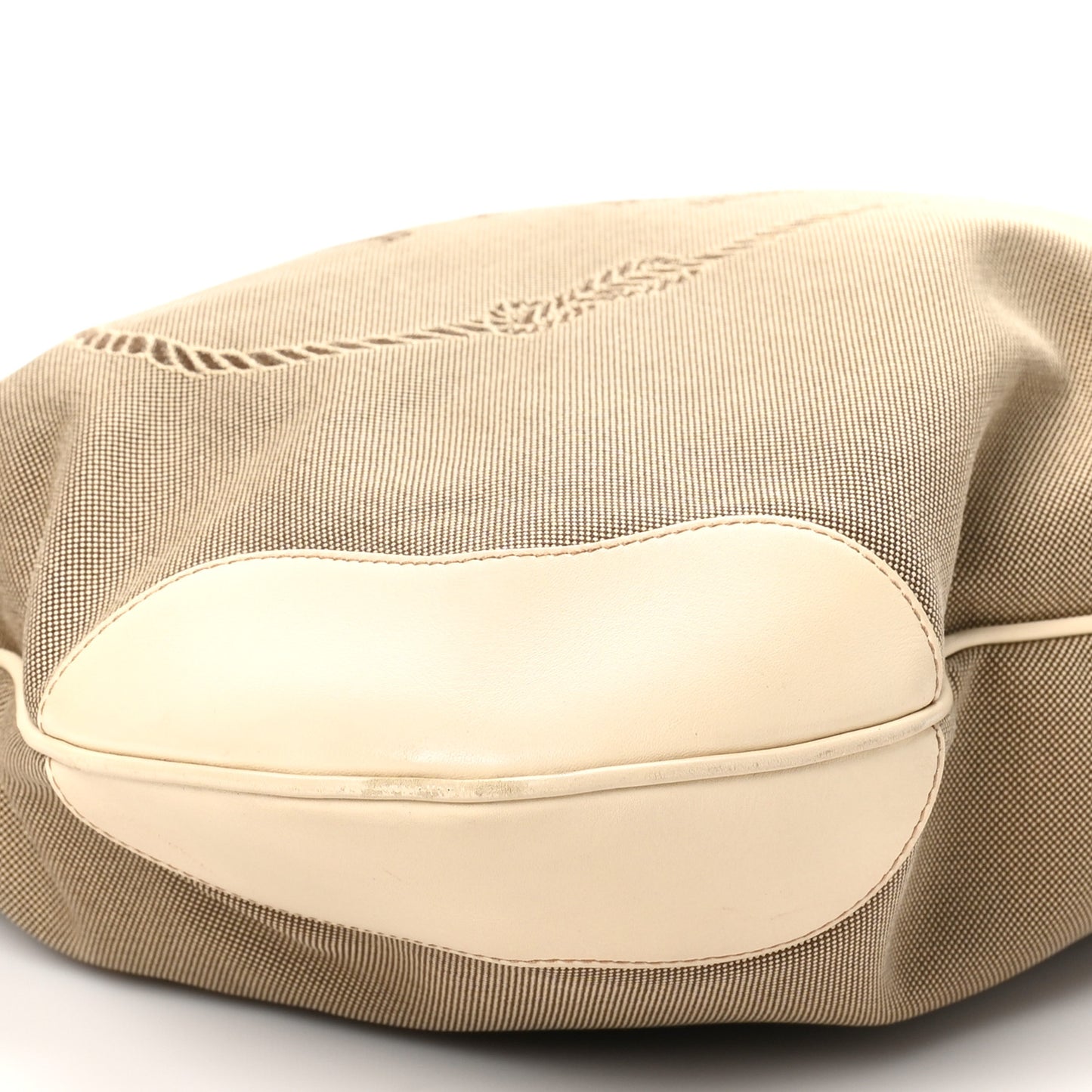 Jacquard Logo Shoulder Bag Corda Cera