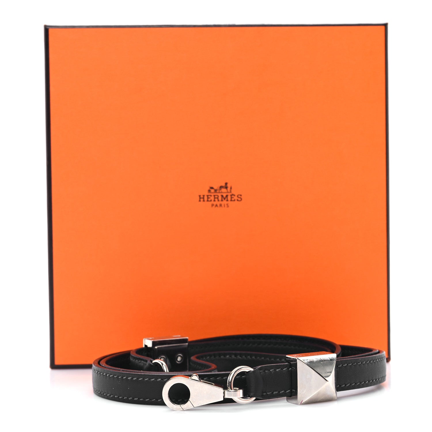 Hermes Swift Clou Medor Bag Strap Gris Misty 4 of 4