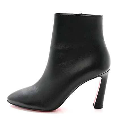 Christian Louboutin Calfskin So Eleanor 85 Ankle Boots 37 Black 1 of 8
