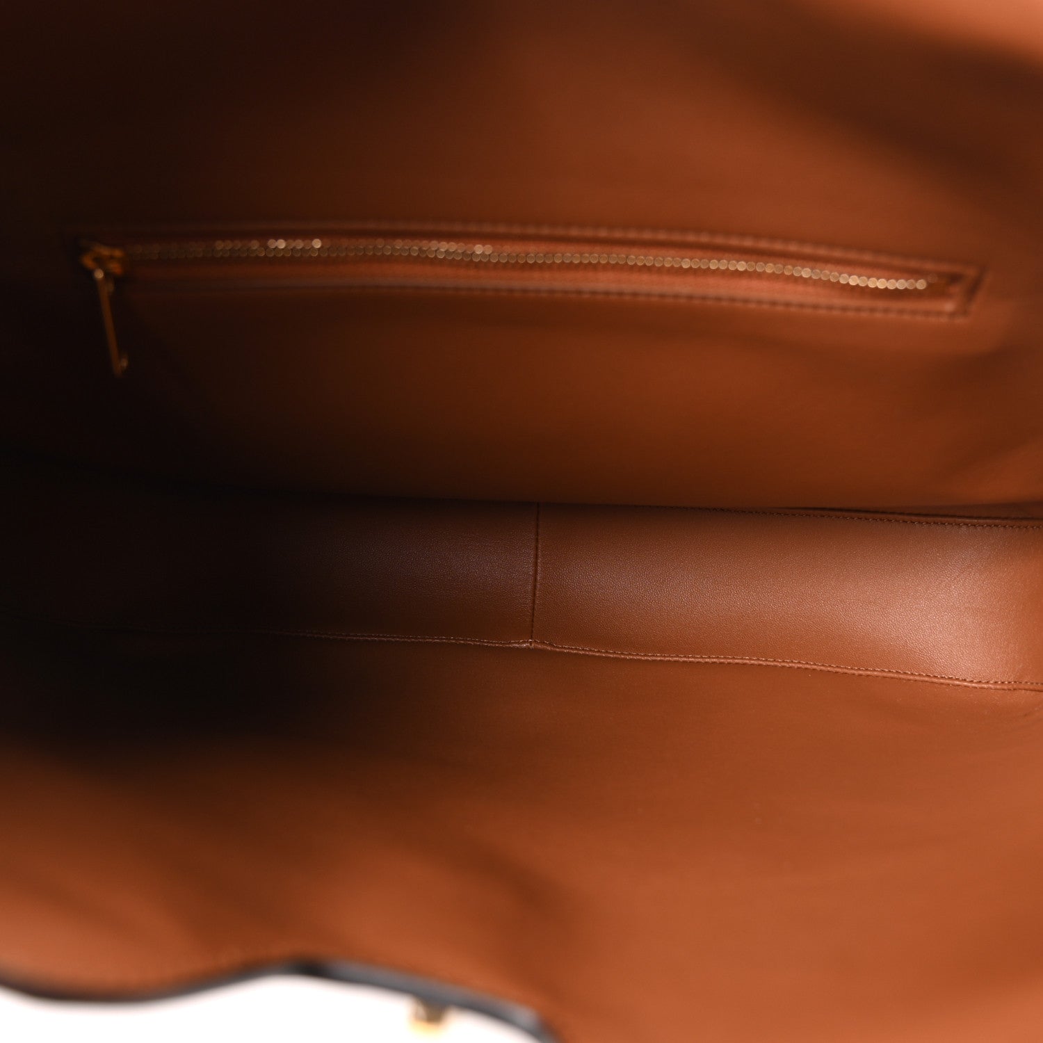 Celine Smooth Calfskin Medium Camille 16 Soft Bag Tan 5 of 9