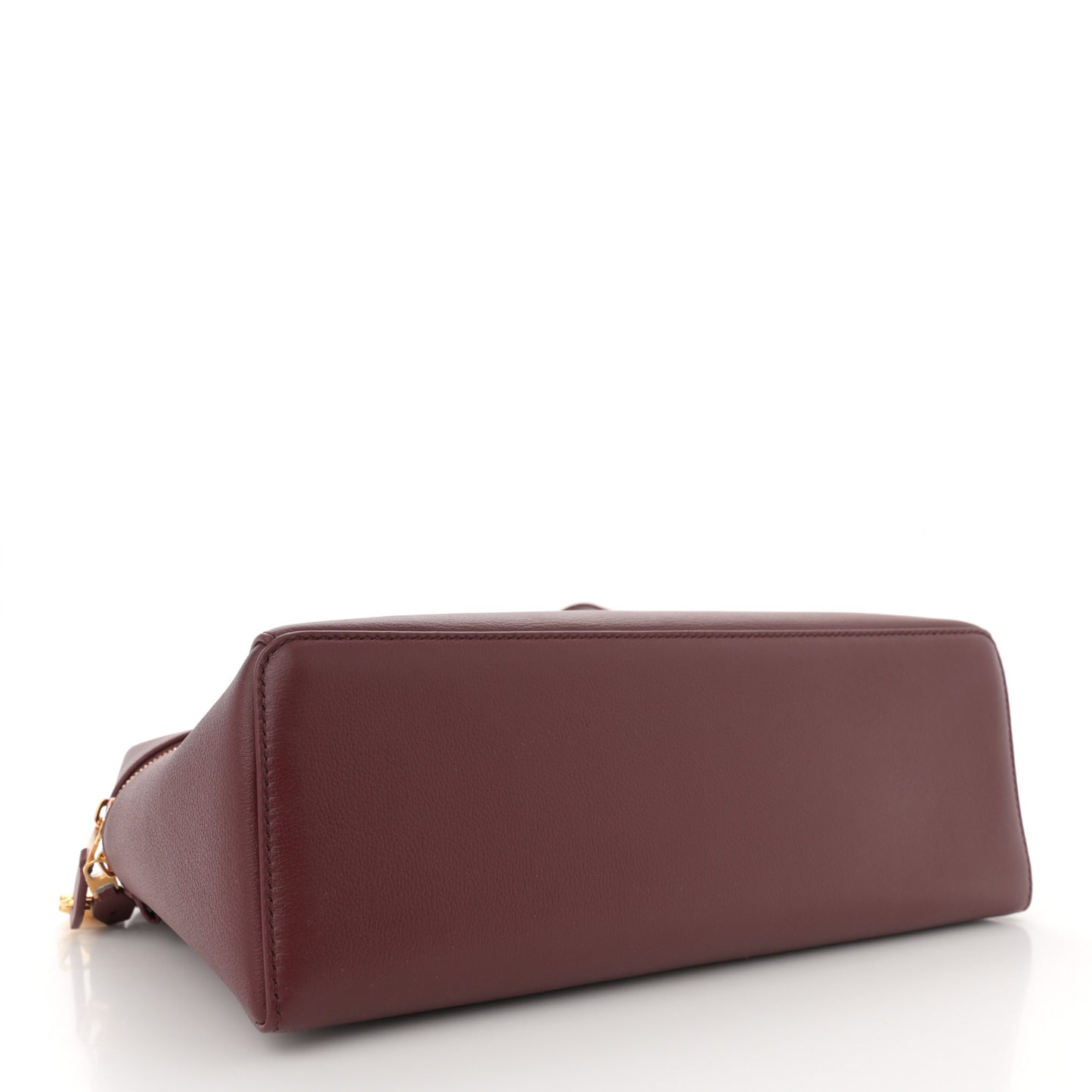 Saddle Calfskin Extra Bag L27 Azuki Beans