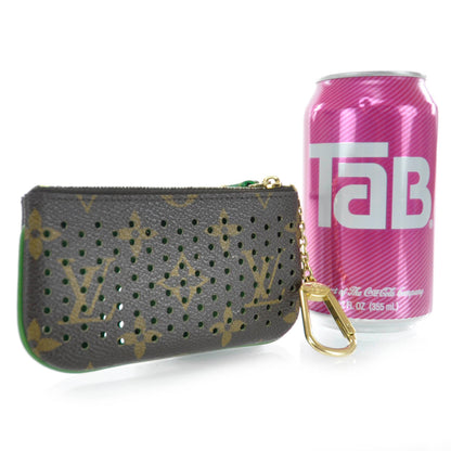 Louis Vuitton Monogram Perforated Key Pouch Green 2 of 6