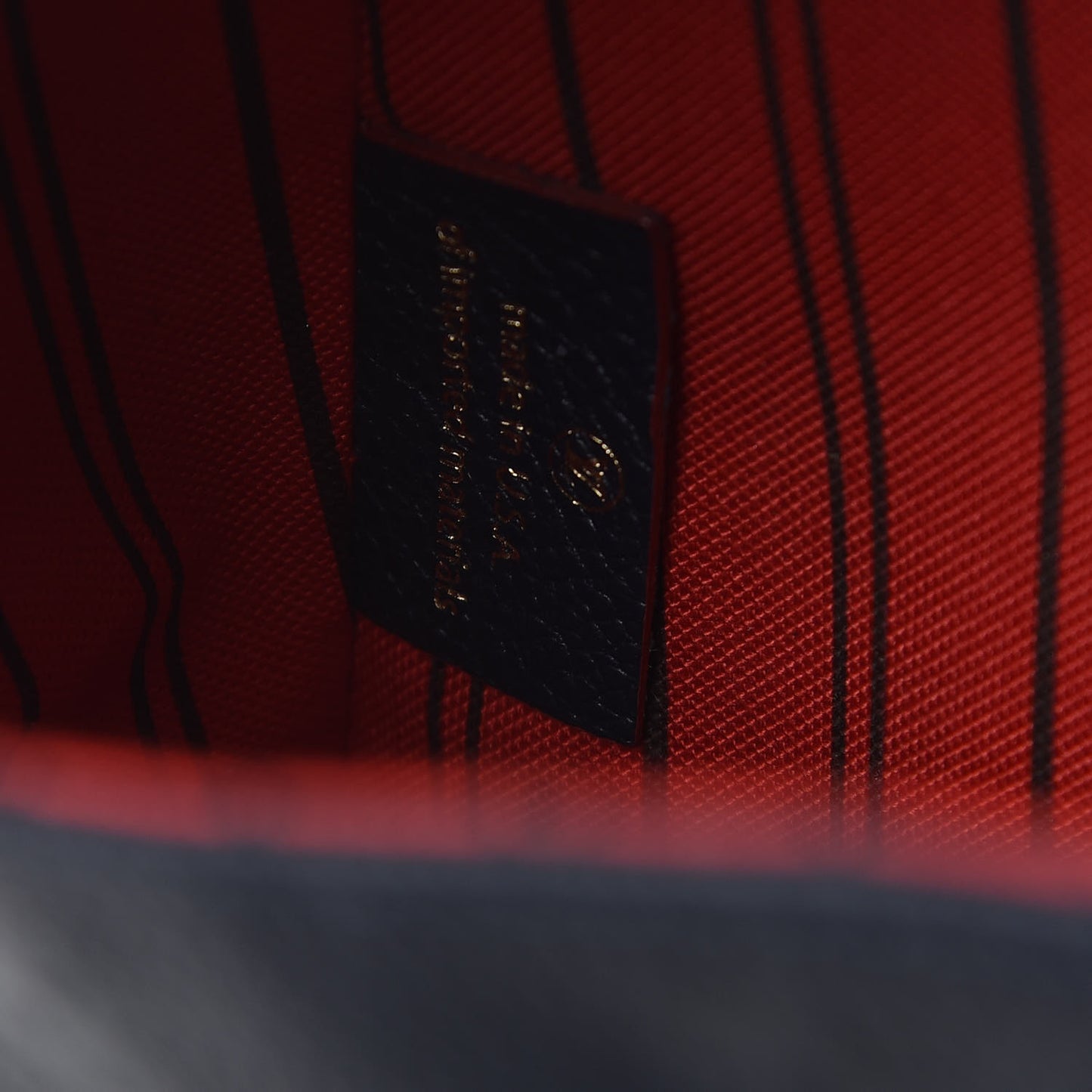 Empreinte Pochette Metis Marine Rouge