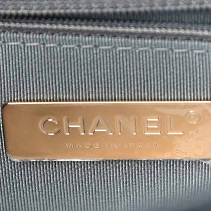 Chanel Goatskin Quilted Medium Chanel 19 Flap Grey 6 of 12