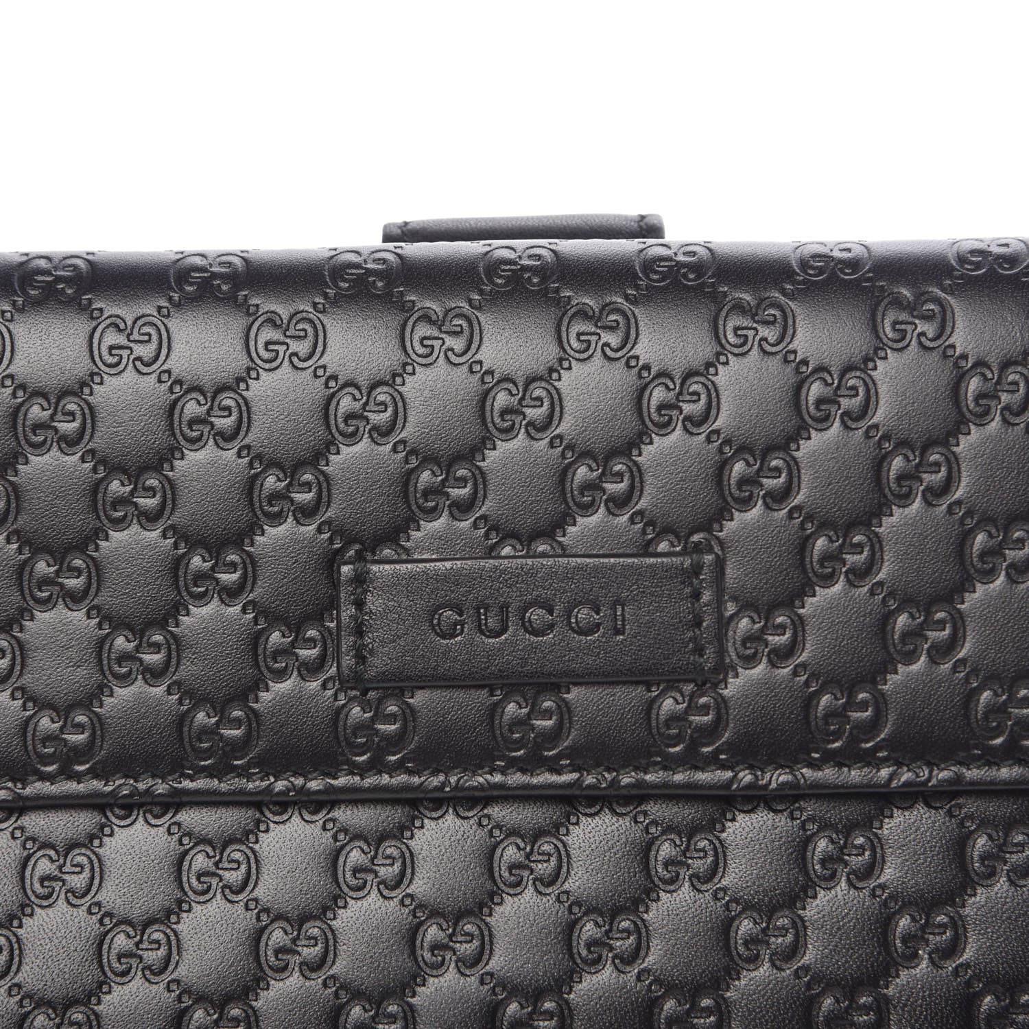 Gucci Microguccissima Continental Flap Wallet Black 10 of 10
