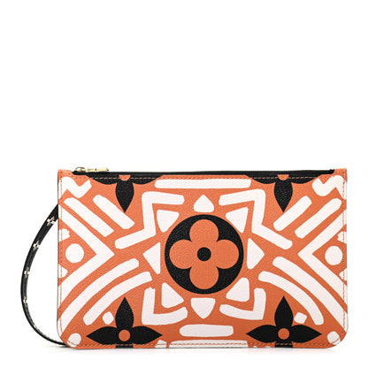 Louis Vuitton Monogram Giant Crafty Neverfull MM GM Pochette Creme Caramel 1 of 7