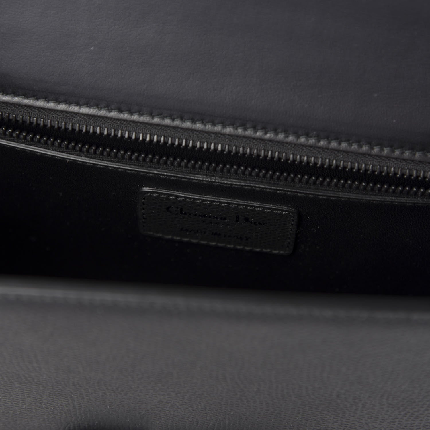 Christian Dior Ultra Matte Grained Calfskin 30 Montaigne Flap Bag Black 9 of 10