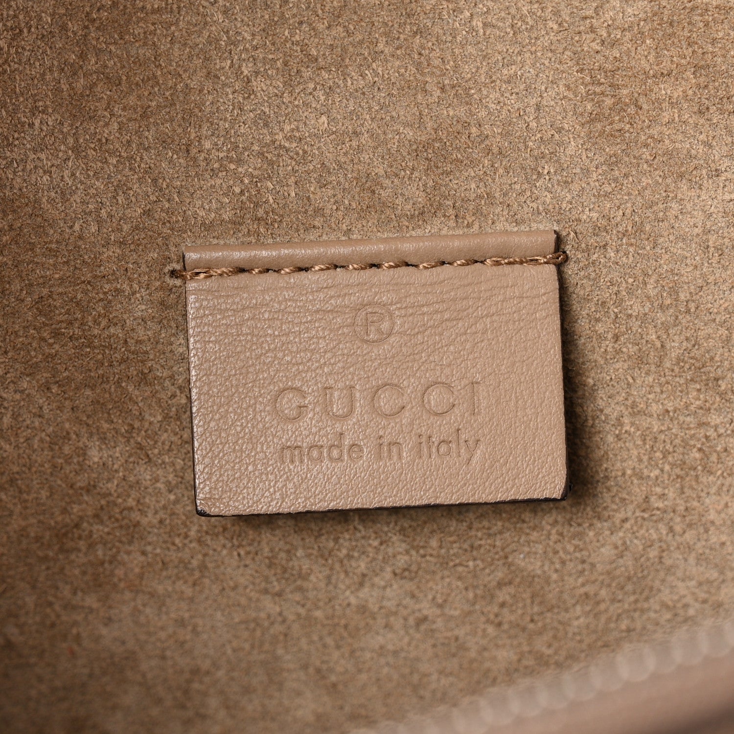 Gucci GG Supreme Monogram Small Dionysus Shoulder Bag Taupe 6 of 10