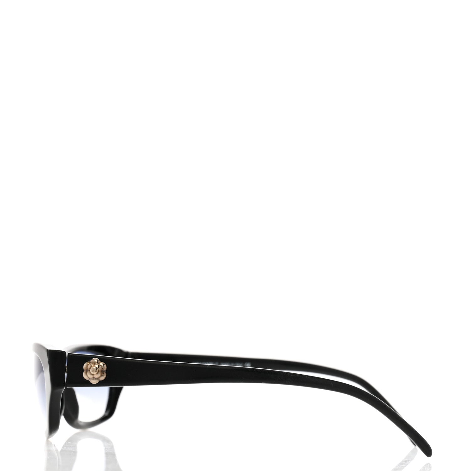 Chanel Acetate Camellia CC Sunglasses 5053 Black 3 of 8